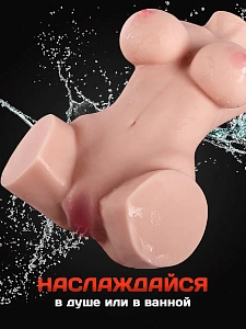 Реалистичный мастурбатор-торс Ангелина Foxy